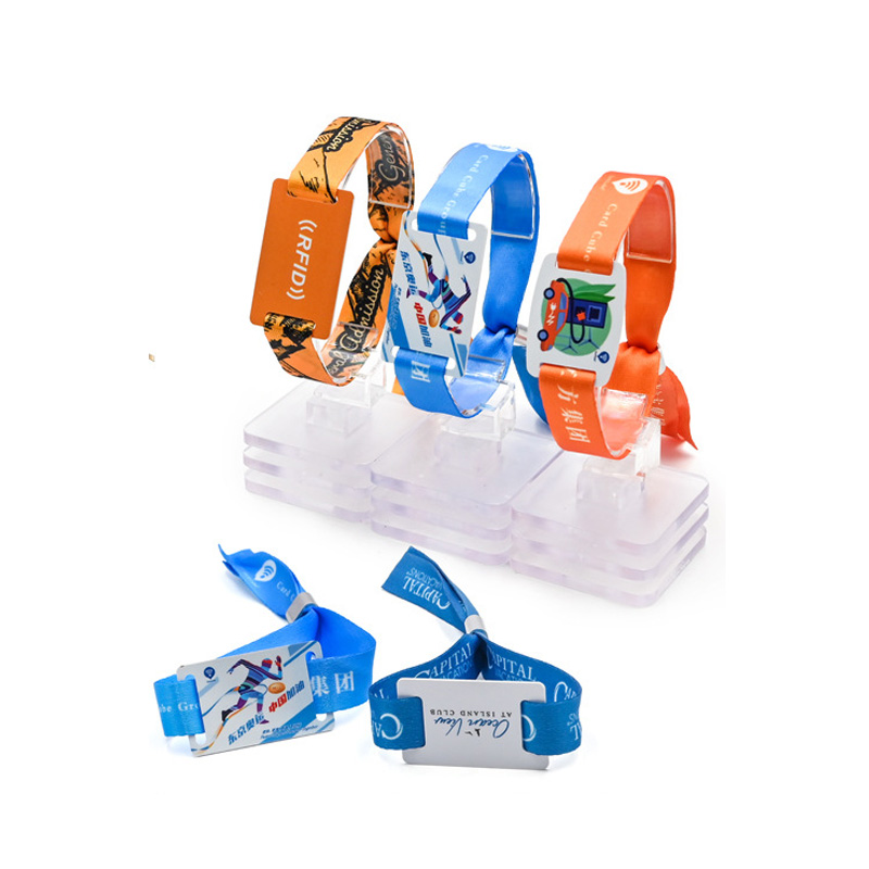 入場活動(dòng)專用腕帶NFC織嘜腕帶RFID織嘜腕帶NFC小卡