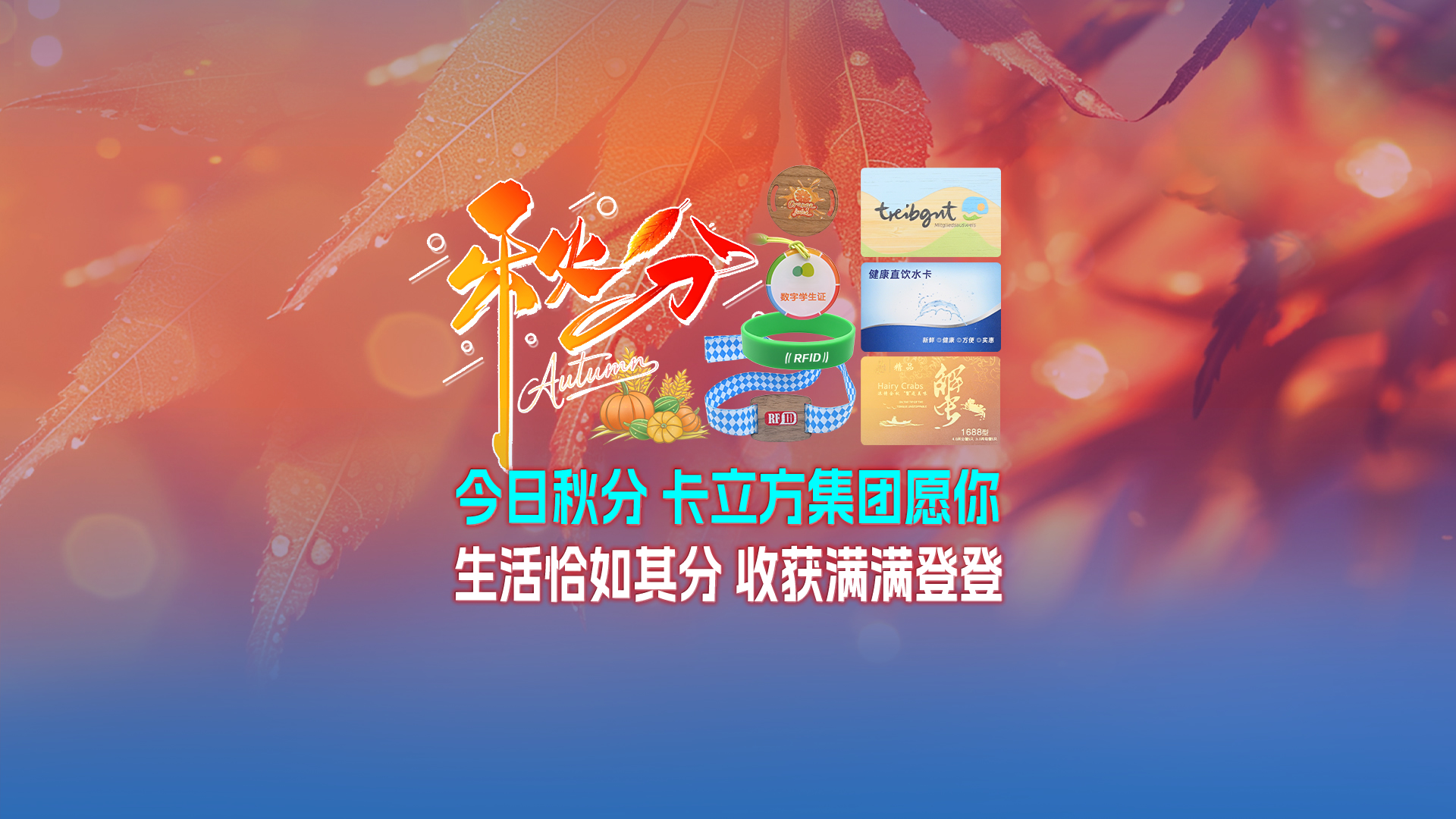 秋分至，卡立方集團(tuán)智能卡工廠以RFID多元化物聯(lián)網(wǎng)產(chǎn)品科技賦能萬物互聯(lián)